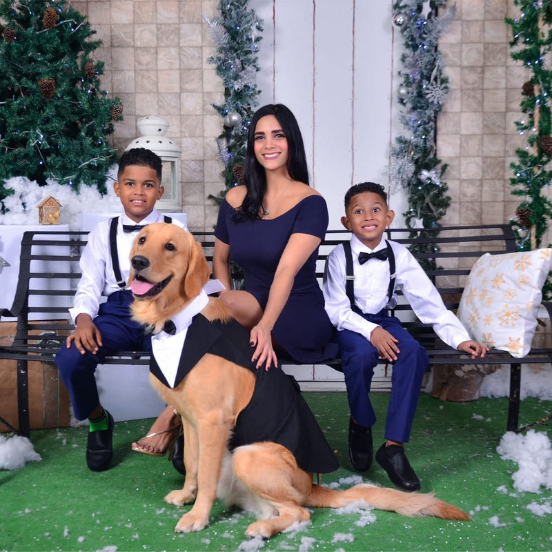 XL Dog Tuxedo Set