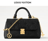 The Louis Vuitton Nano Madeleine in Monogram Empreinte leather