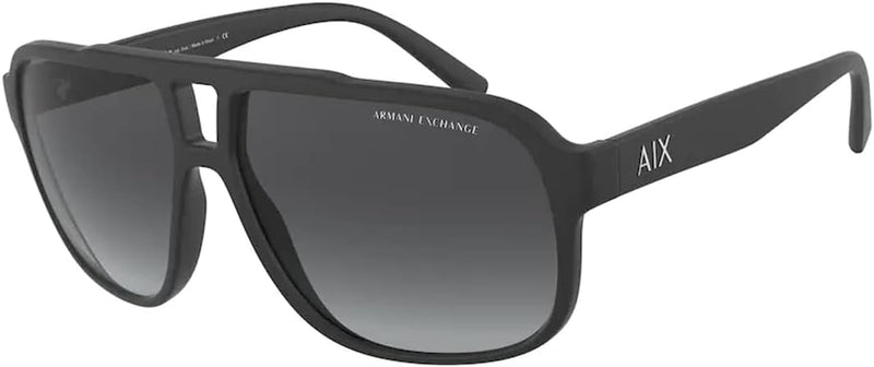 Armani AX4104S Rectangle Sunglasses 61MM