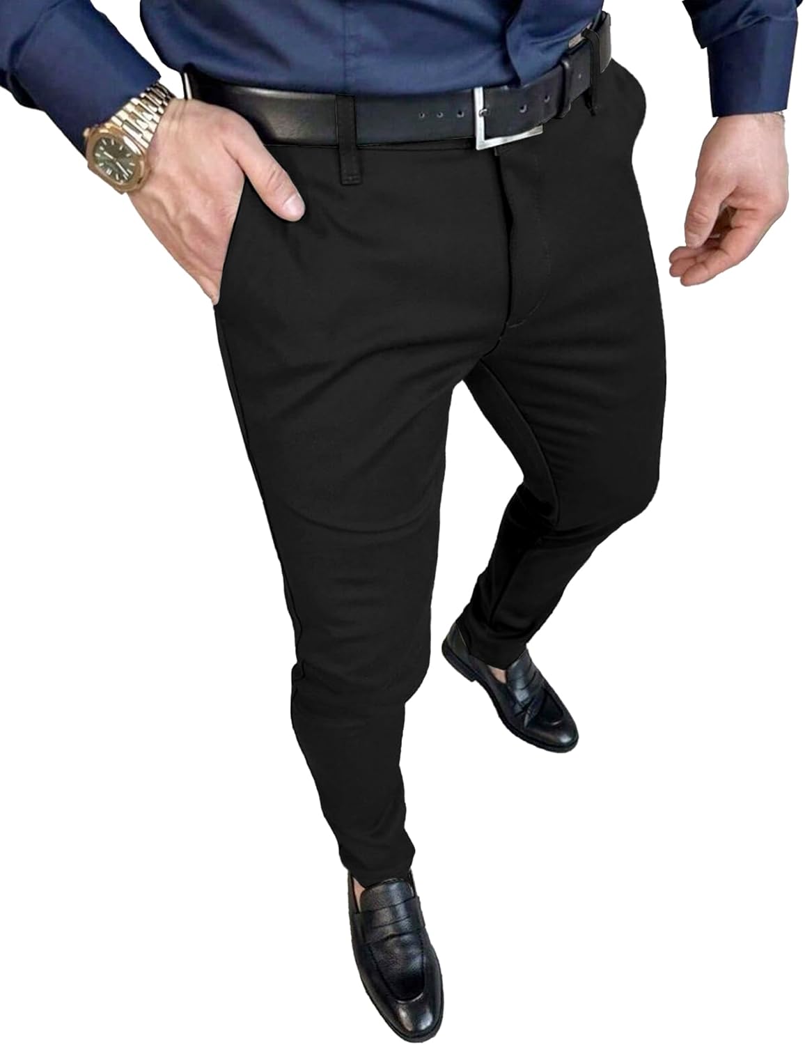 Comfort Stretch Slim Fit Dress Pants 