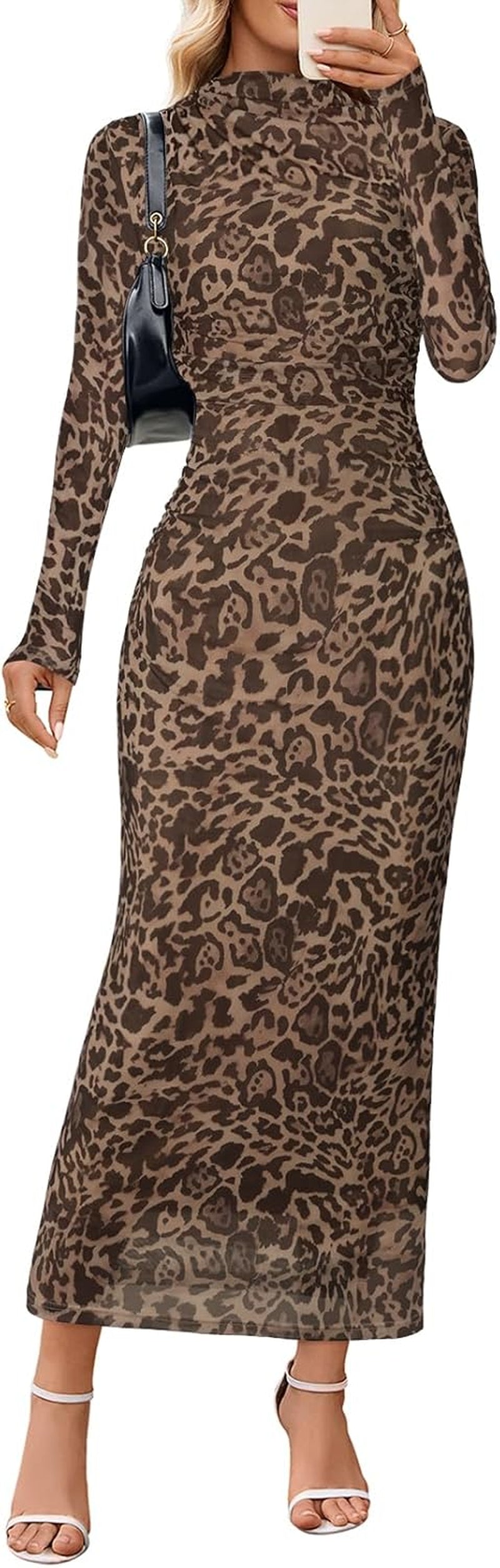 2026 Ladies Spring Mesh Maxi Dresses