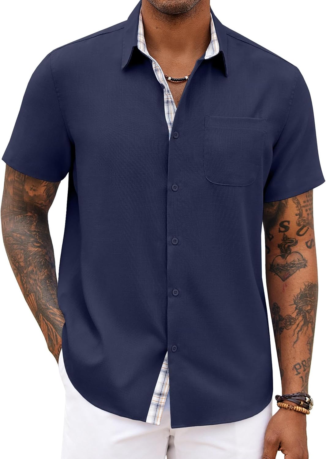 Relaxed Casual Short Sleeve Shirt