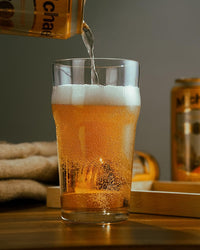 Premium Beer Glass Tumbler Set of 4