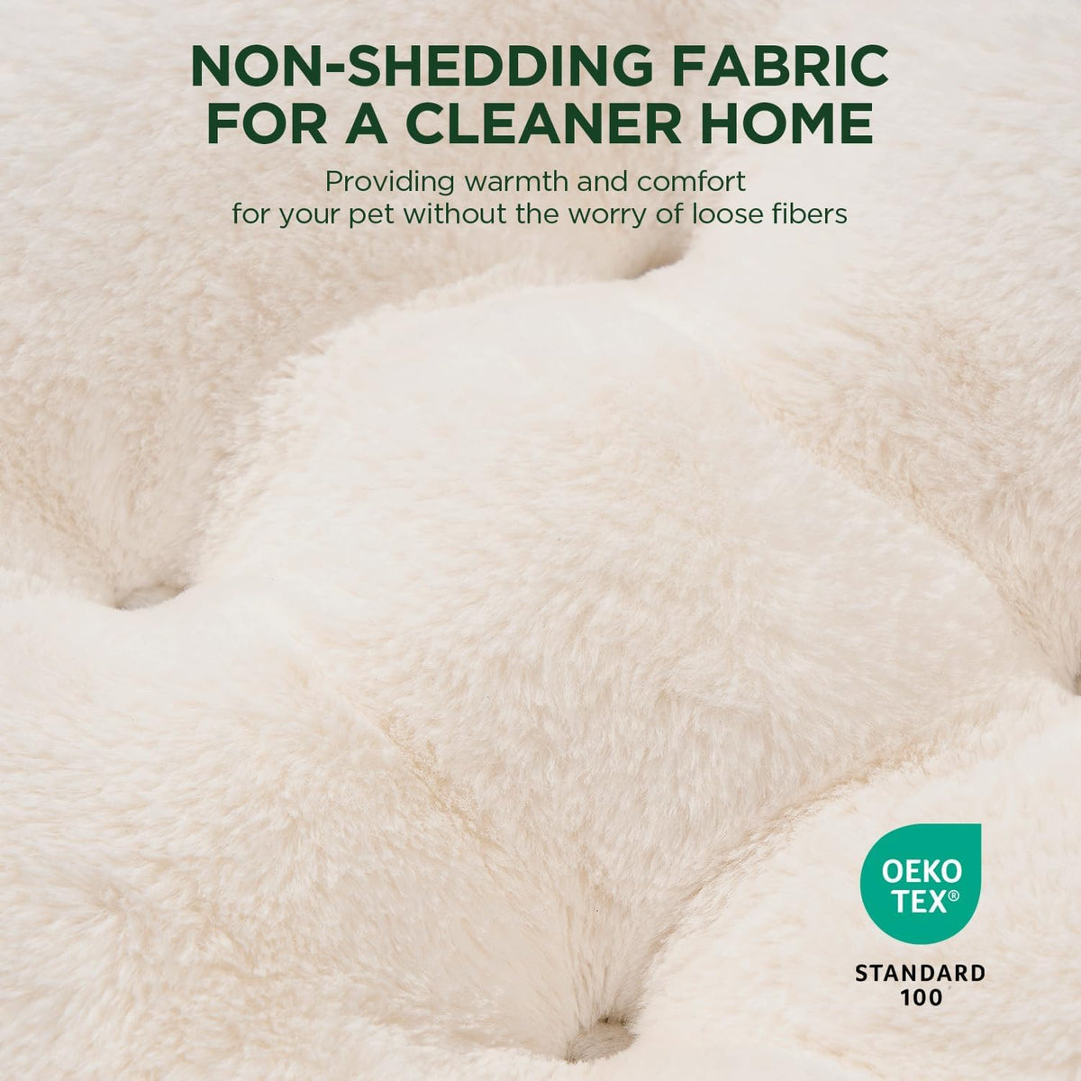 Plush Faux Fur Cat Bed