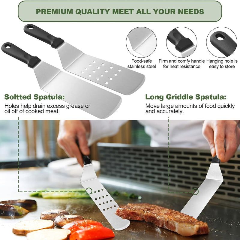 Professional Griddle Accessories Kit 237 Pieces