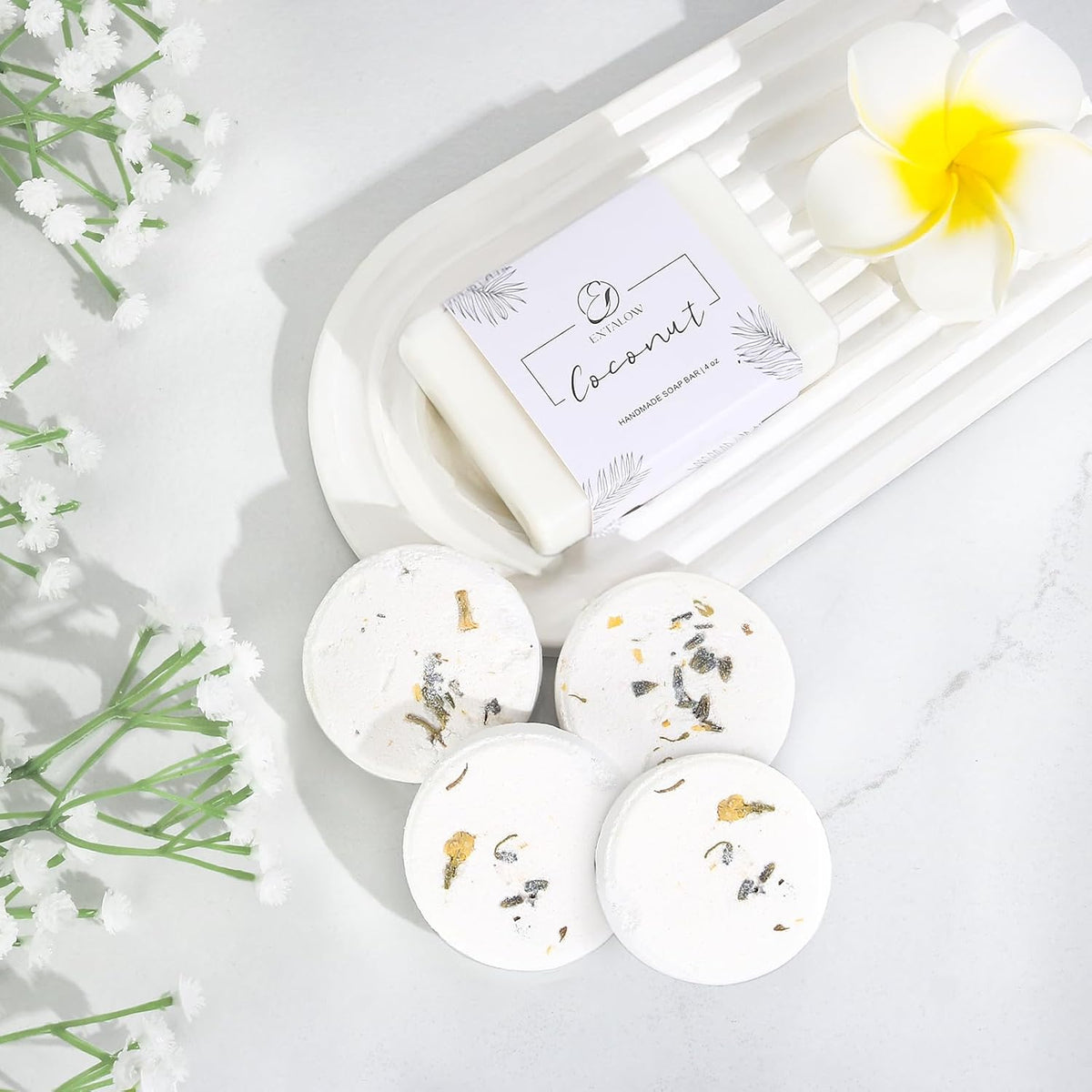 Ladies Coconut Lavender Home Spa Set