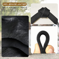 Premium Leather Braided Dog Leash