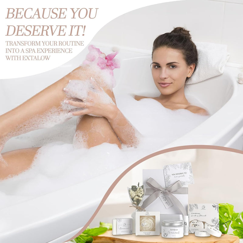 Ladies Coconut Lavender Home Spa Set