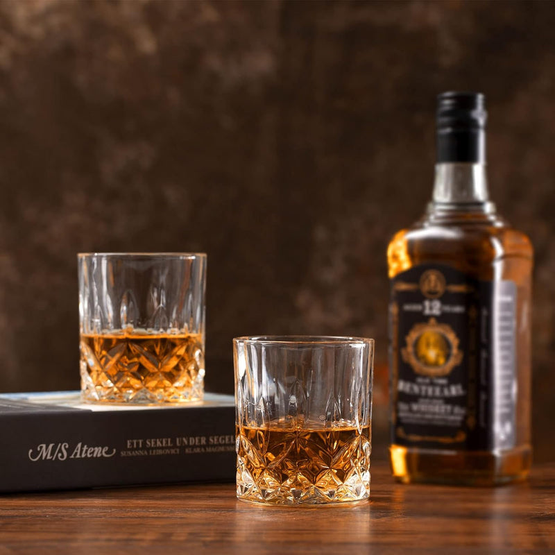 Quality Whiskey Set 2 Glasses