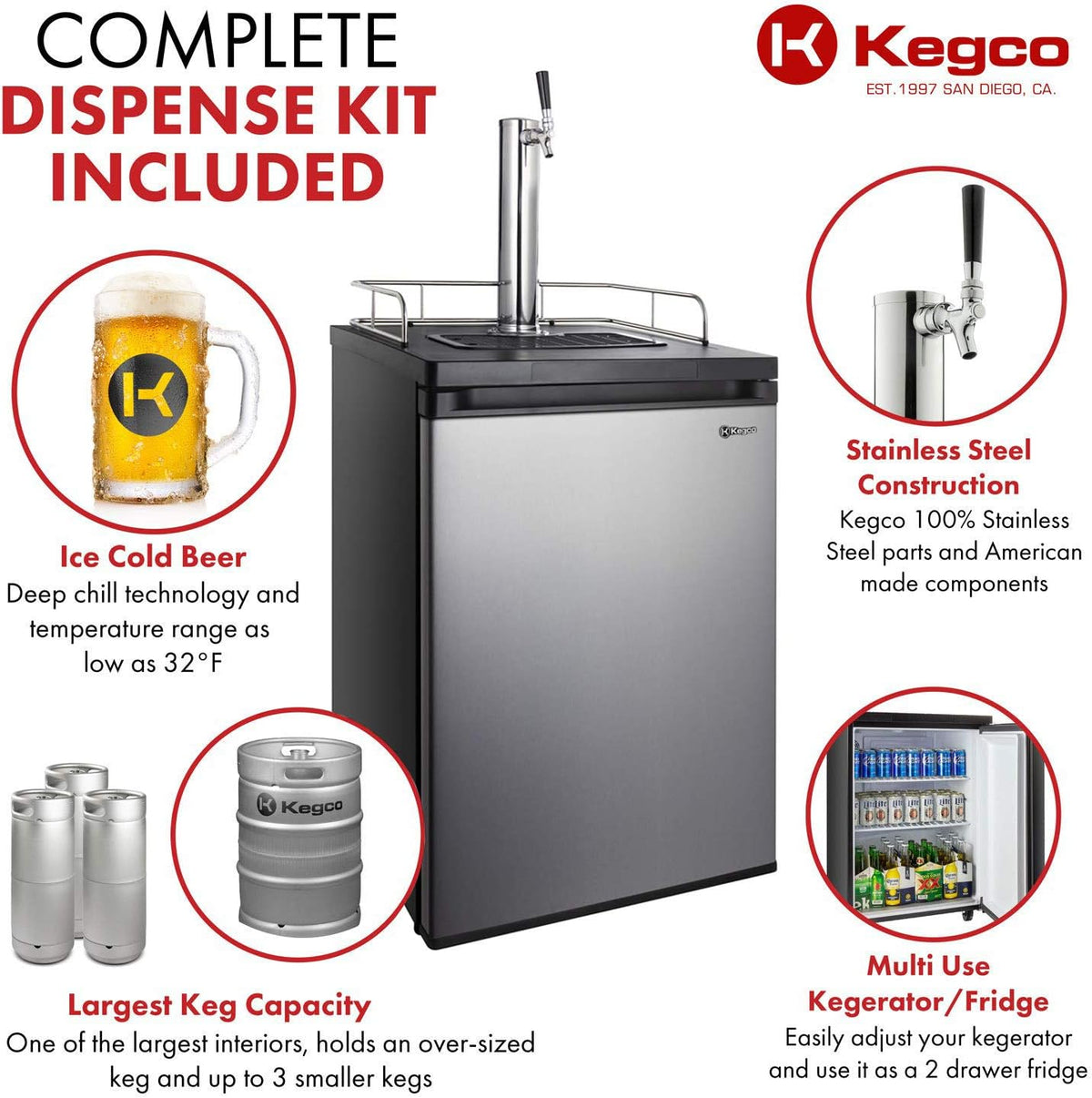 Kegerator Full Size 