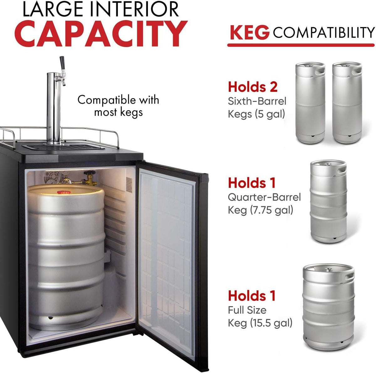 Kegerator Full Size 