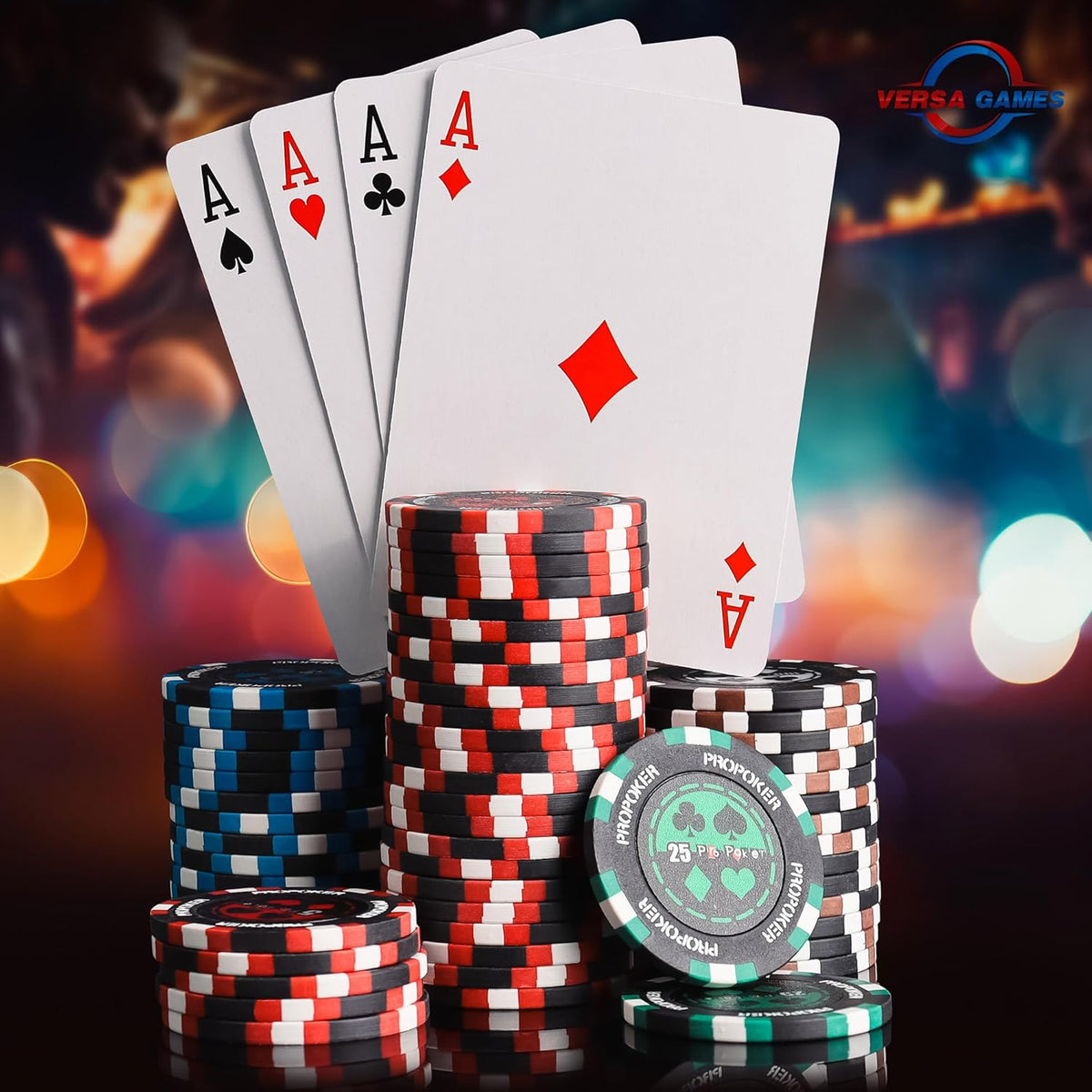 Pro Casino Texas hold 'em Poker Set 