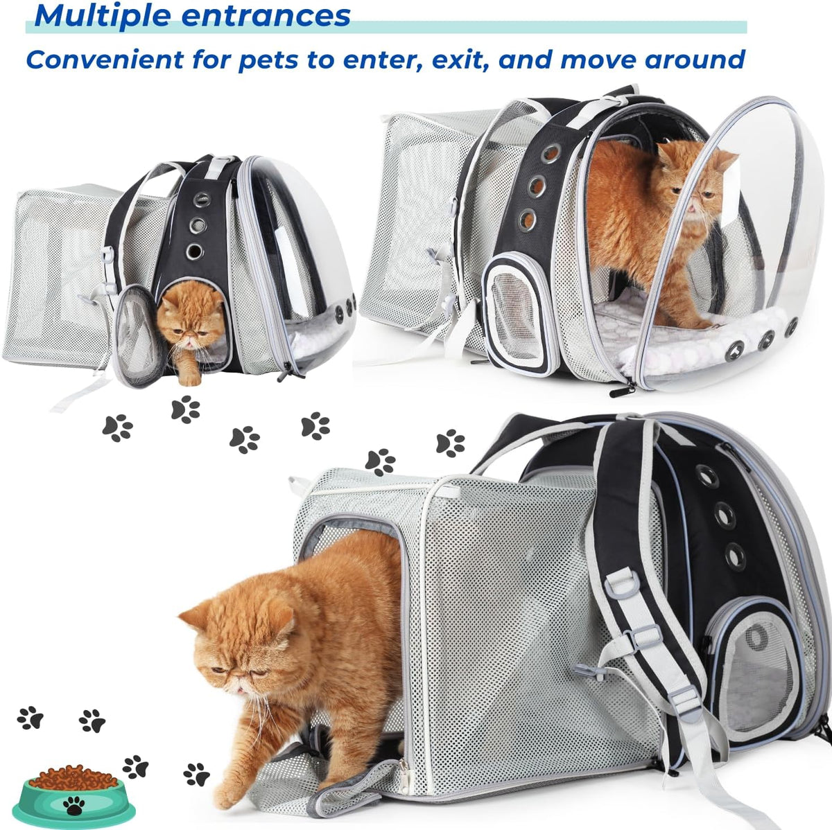 Quality Expandable Cat Backpack Carrier