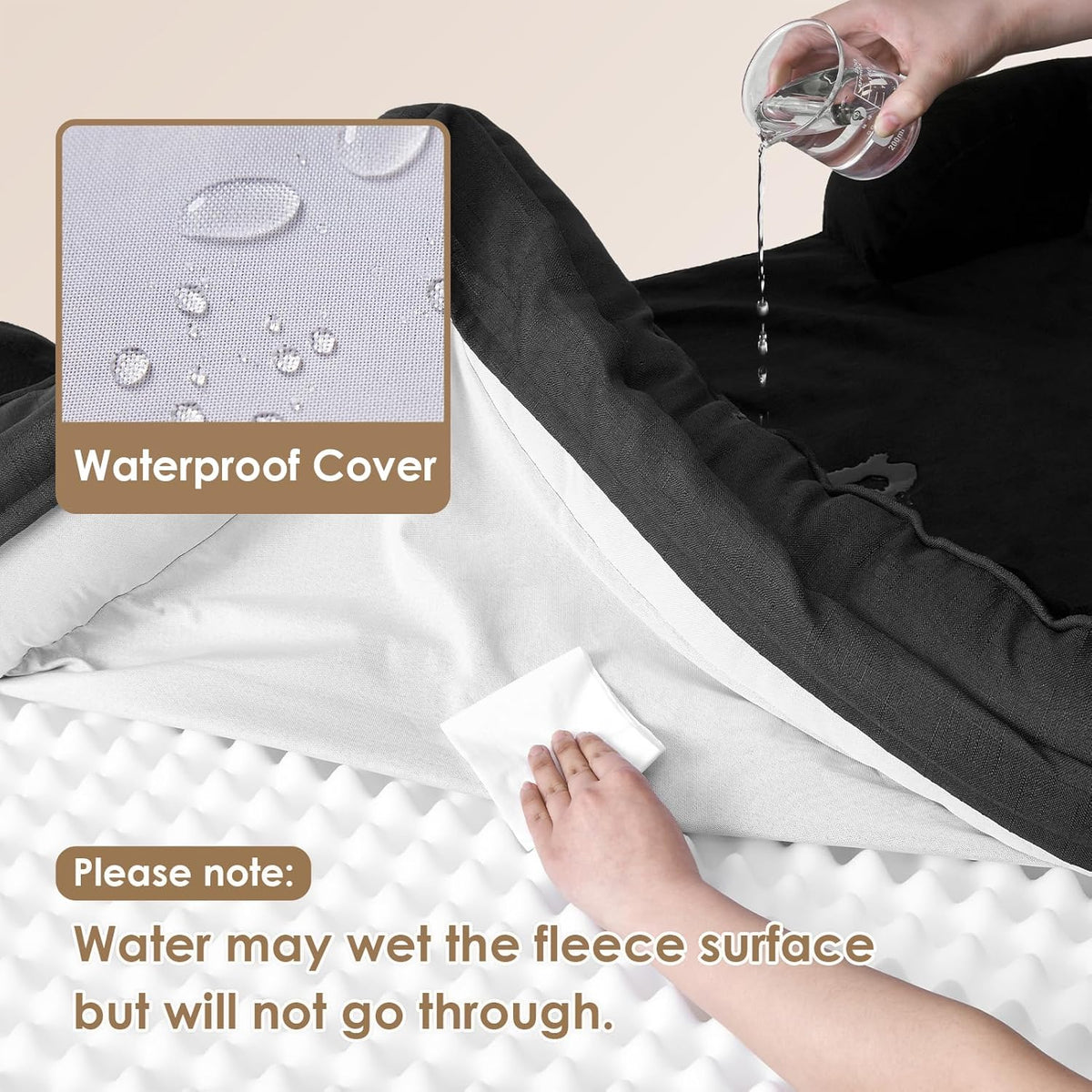 Orthopedic Memory Foam Dog Beds for Dogs