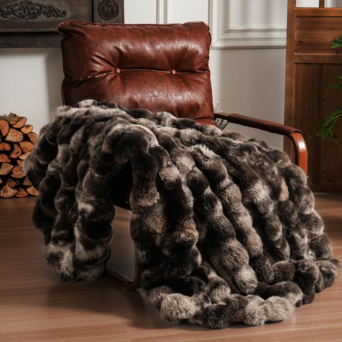 Luxury Faux Fur Fluffy Throw Blanket