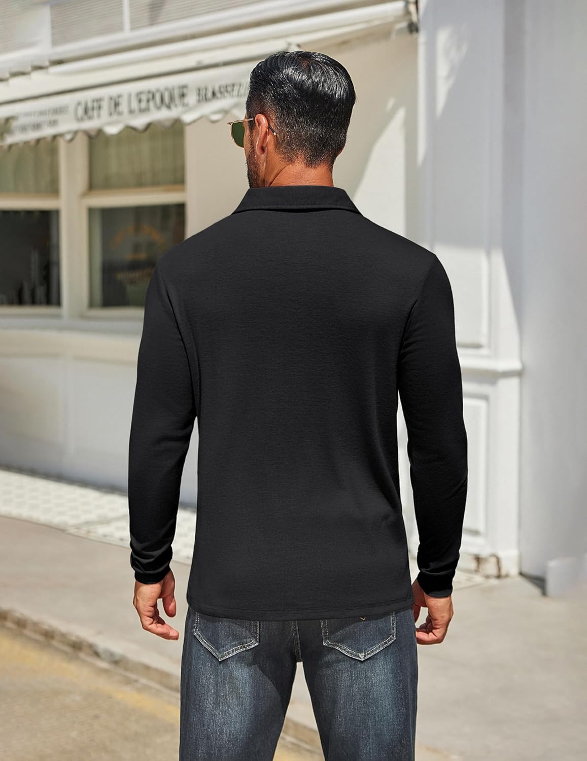 Casual Button Polo Tee