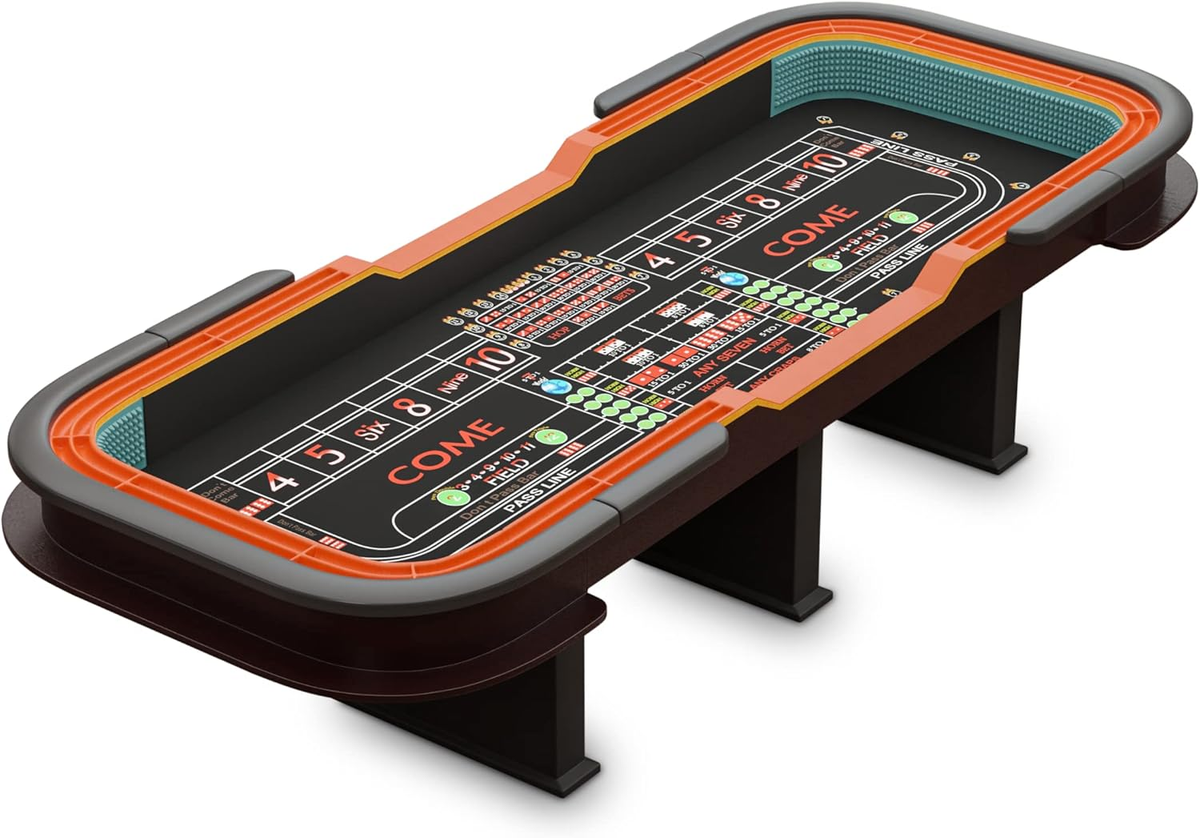Luxury Vegas Style 12ft Craps Table