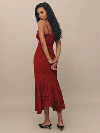 Red Aiko Dress