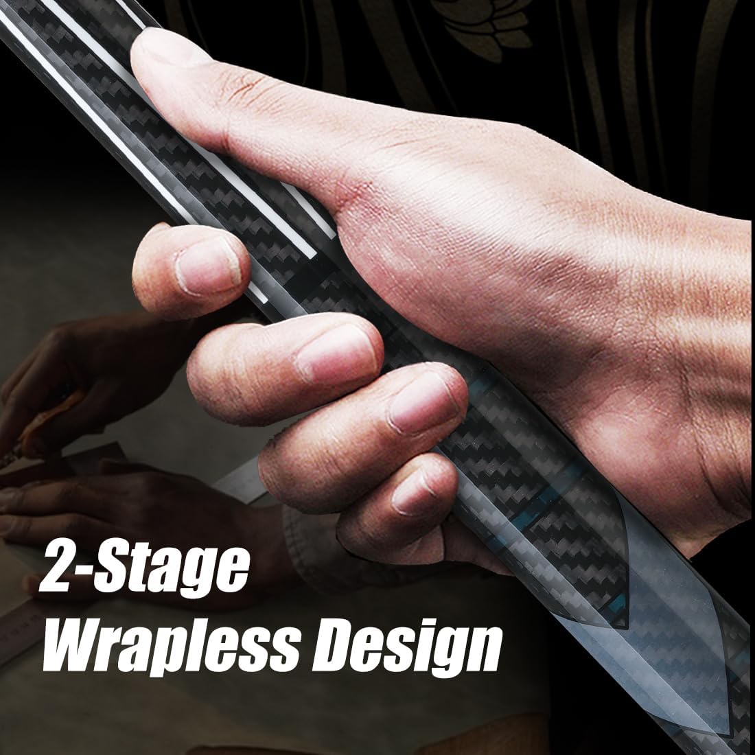 Professional Carbon Fiber Pool Cue Stick 58"