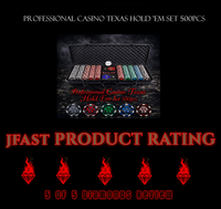 Professional Casino Texas Hold 'Em Set 500pcs