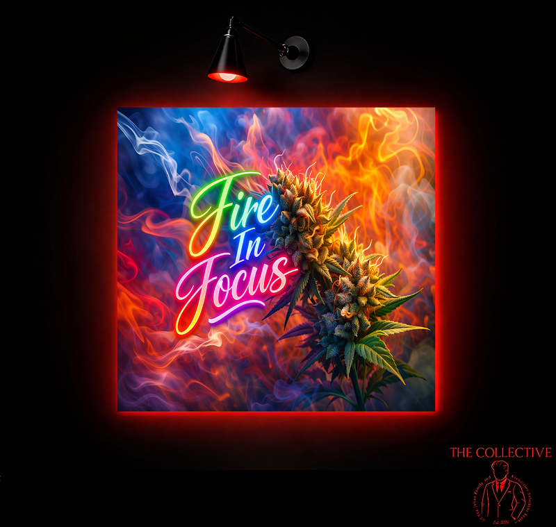 Smoke Elevated Canvas Art 3