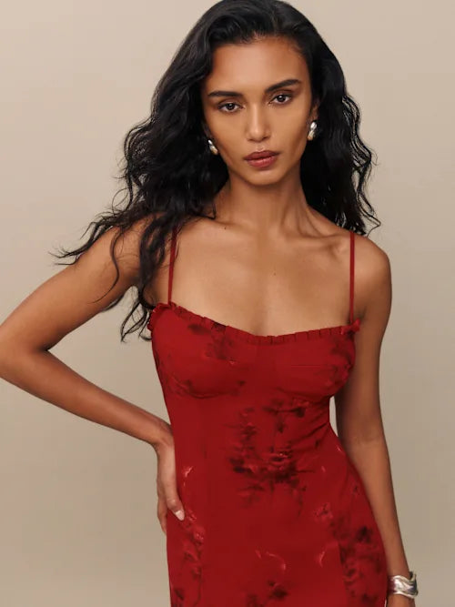 Red Aiko Dress