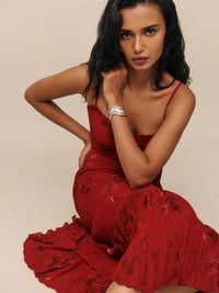 Red Aiko Dress